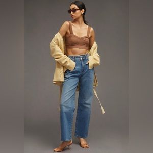 Pilcro the Joey high-rise double waist jeans - 23P!